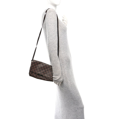 Louis Vuitton Damier Ebene Favorite MM 2 of 10