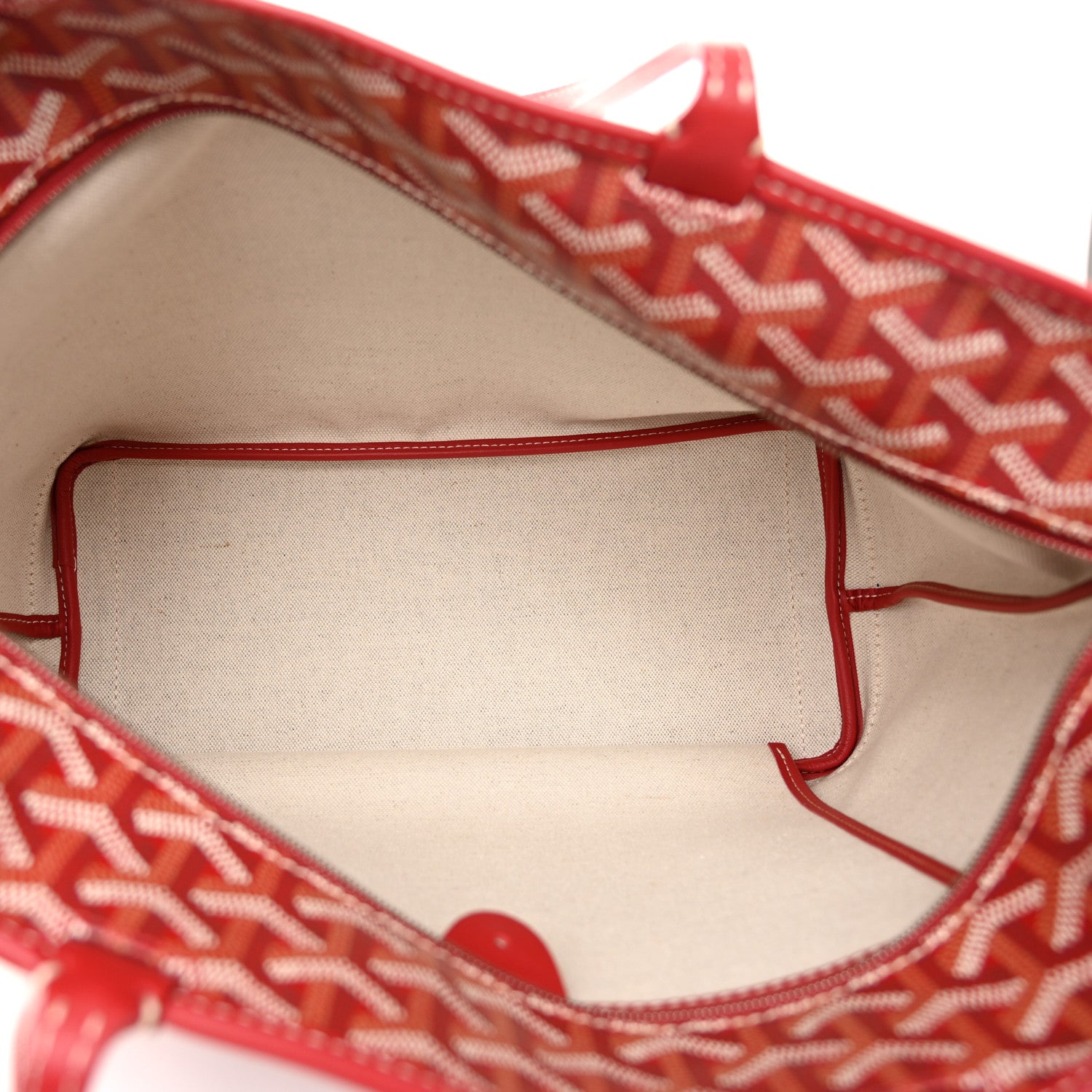 Goyard Goyardine Artois PM Red 5 of 10