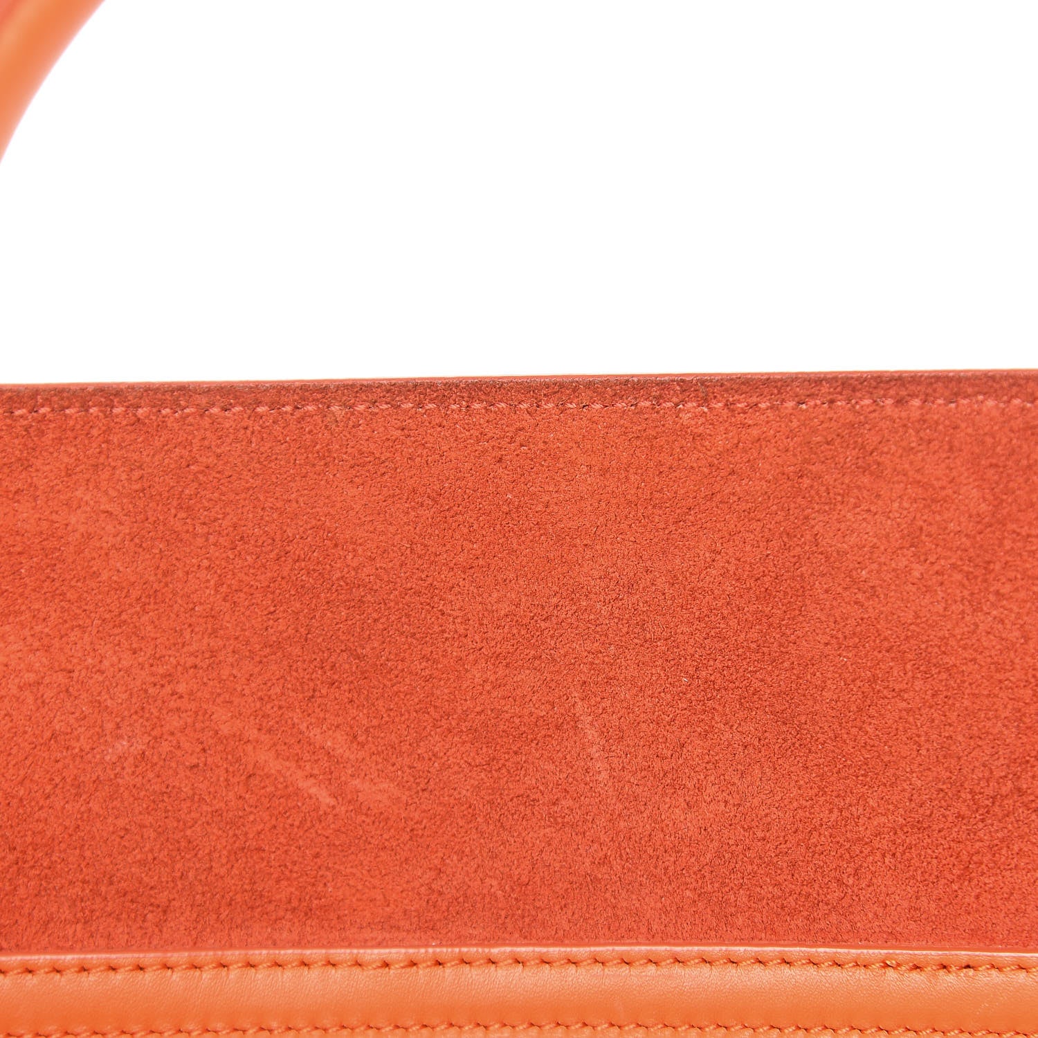Celine Supple Calfskin Medium Phantom Luggage Orange 11 of 24