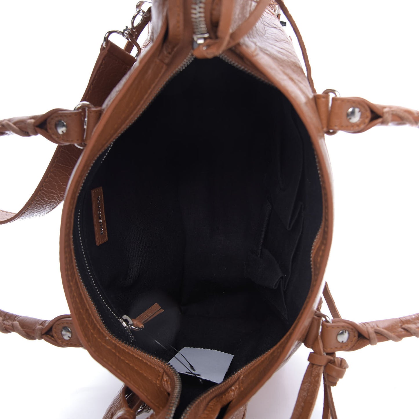 Agneau Classic Silver Hardware S City Camel