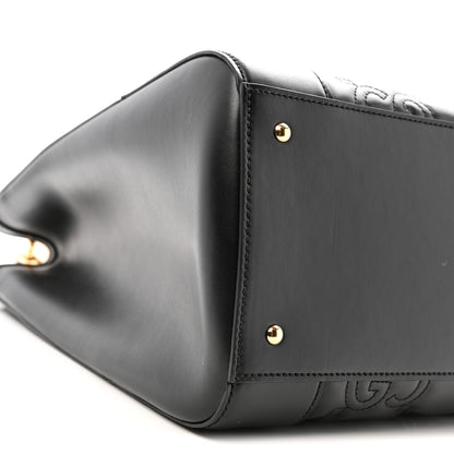Gucci Calfskin GG Matelasse Tote Bag Black 10 of 16