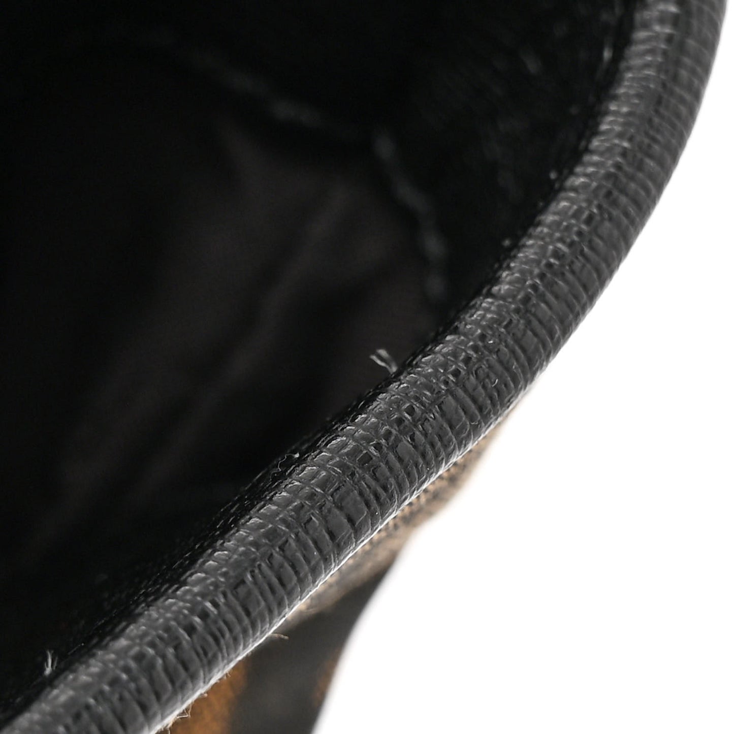 Zucca Vitello Elite Medium Roll Tote Tobacco Black