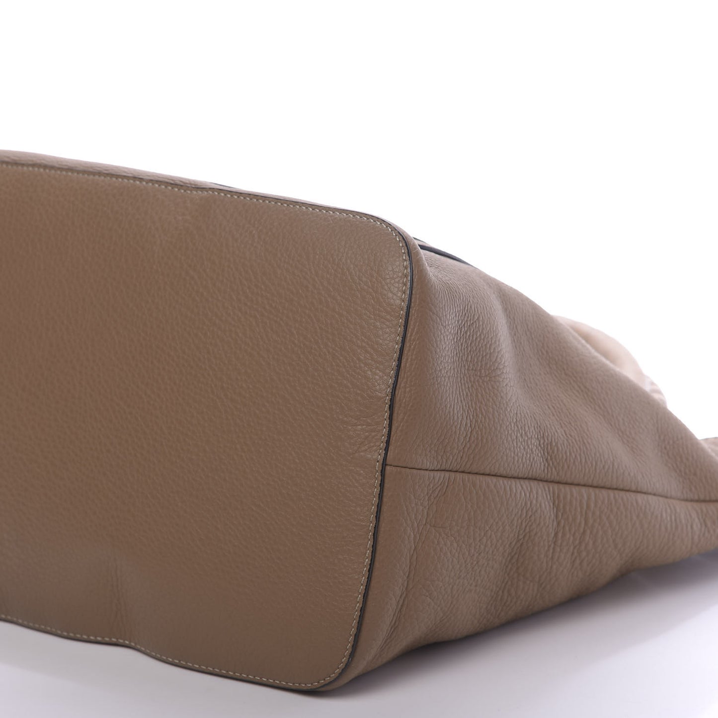 Calfskin Large New Marcie Tote Nut