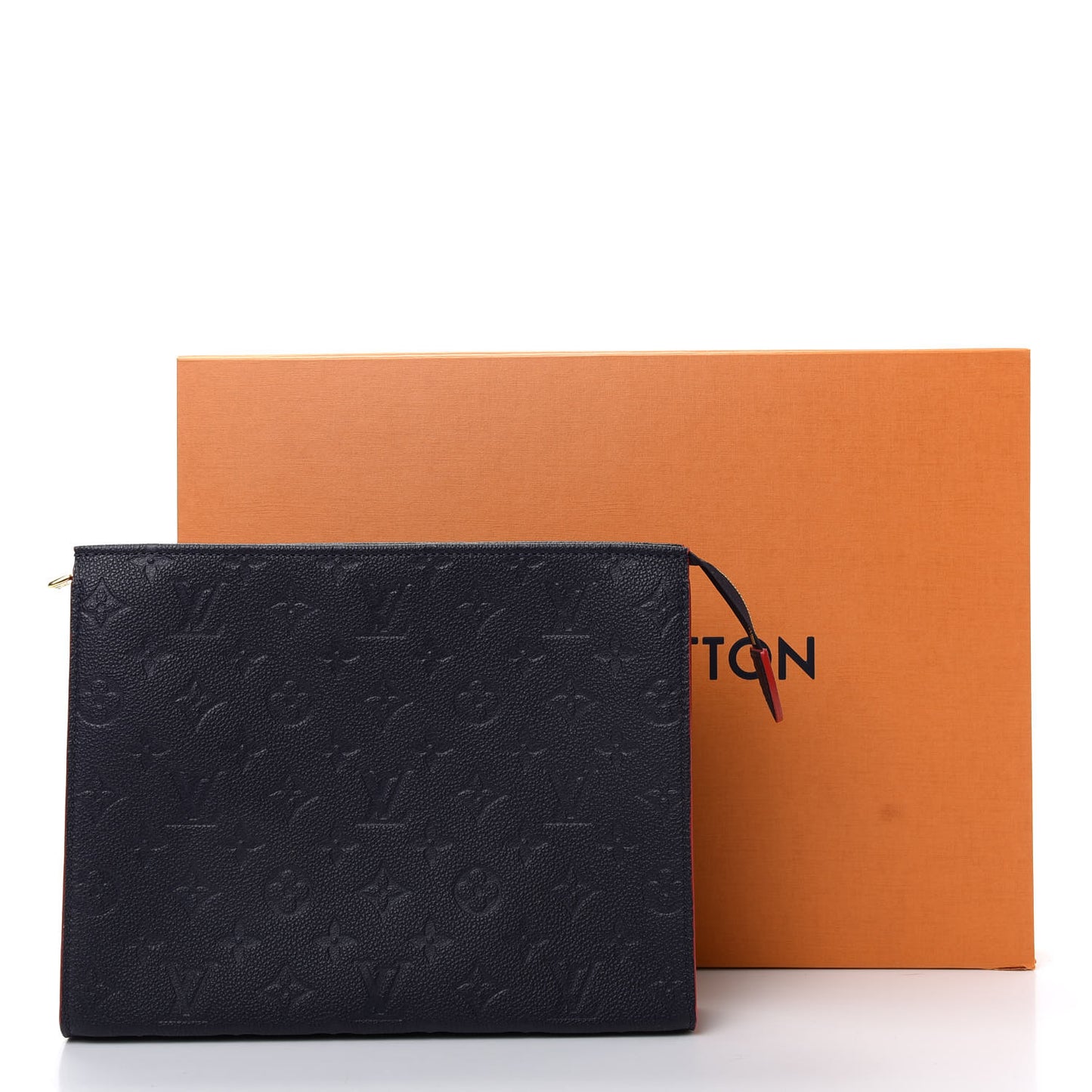 Empreinte Monogram Toiletry Pouch 26 Marine Rouge