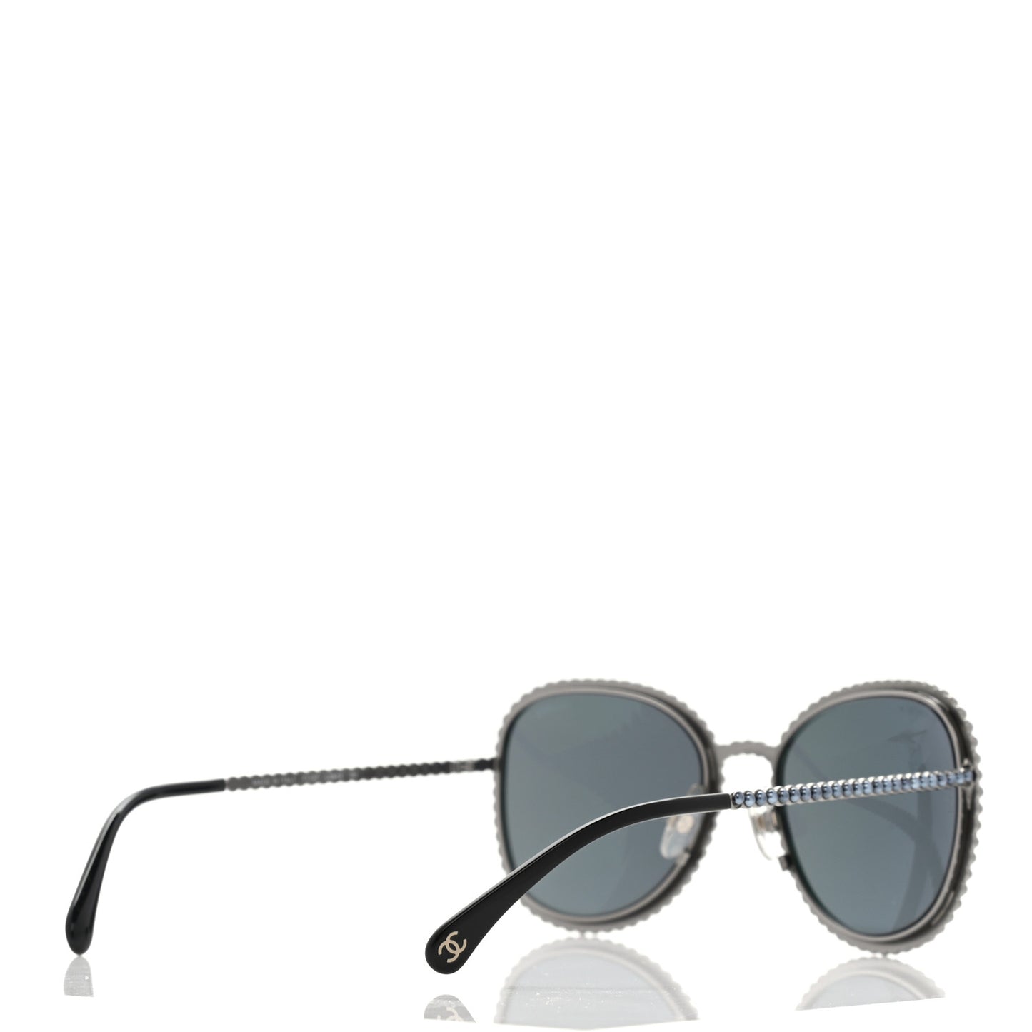 Beaded Sunglasses 71337 Black
