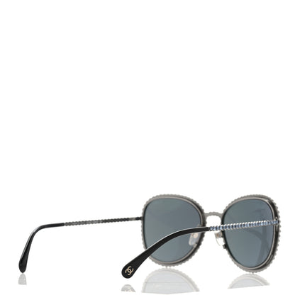 Chanel Beaded Sunglasses 71337 Black 4 of 8
