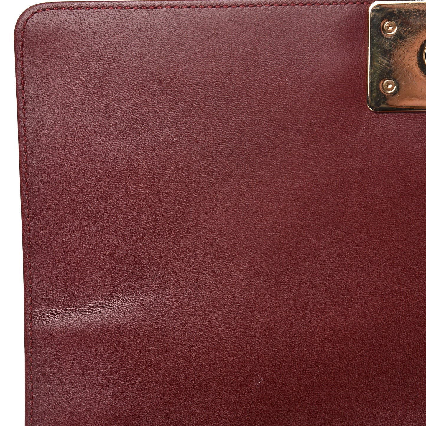 Lambskin Quilted New Medium Boy Flap Red