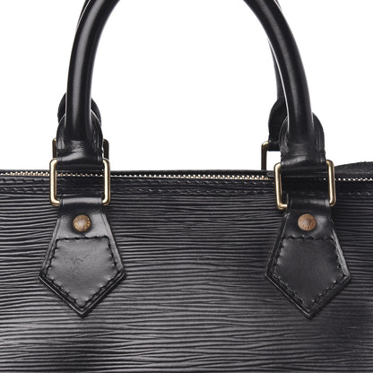 Louis Vuitton Epi Speedy 25 Black 13 of 14