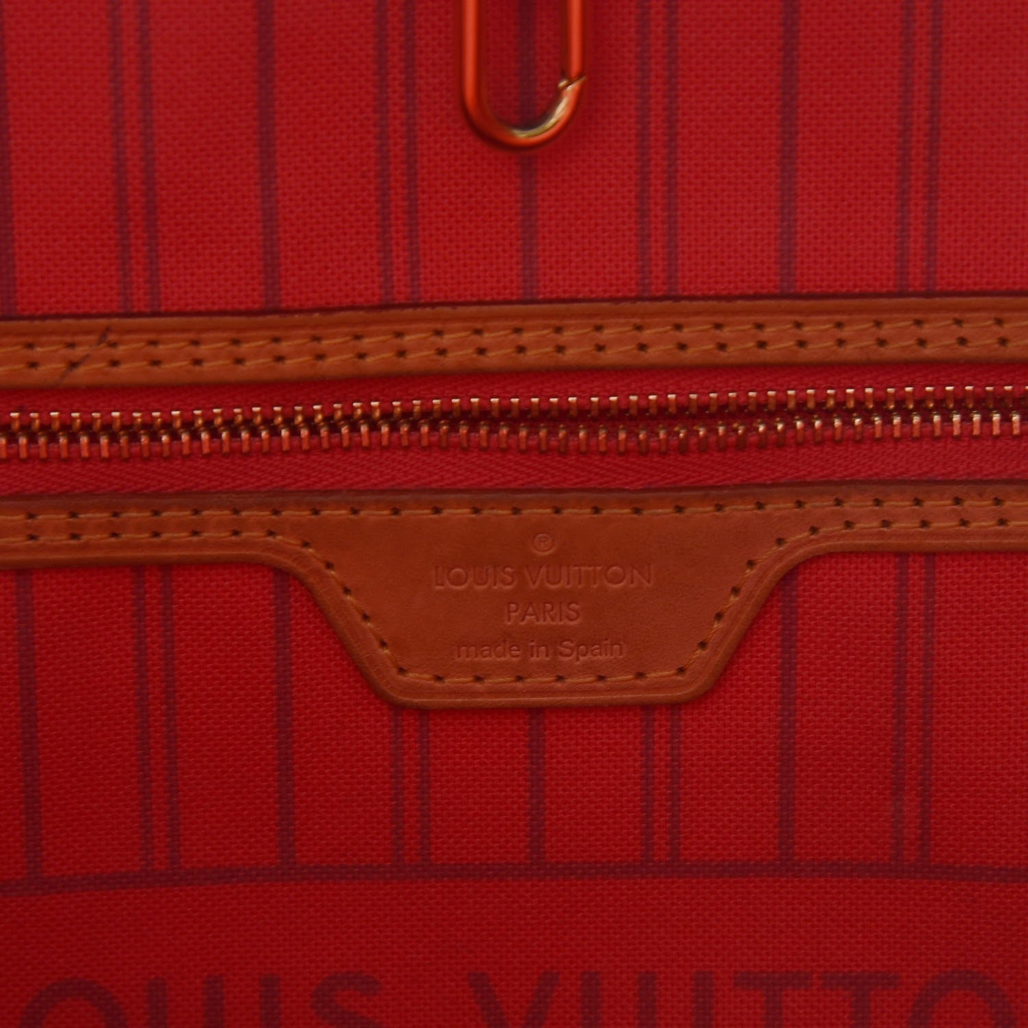 Louis Vuitton Monogram V Neverfull MM Grenade 6 of 9
