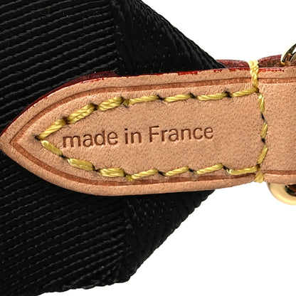 Louis Vuitton Nylon Multi Pochette Accessories Bandouliere Shoulder Strap Black 4 of 4