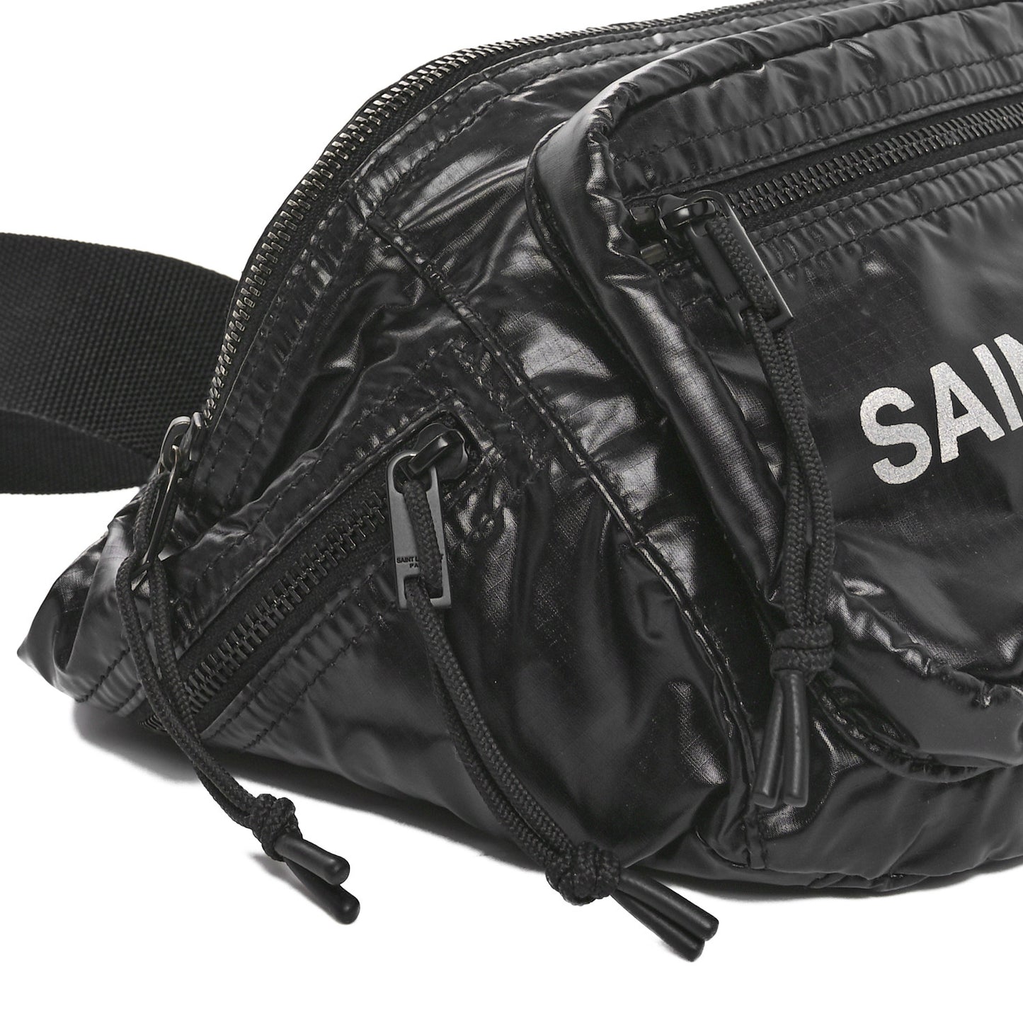 Nylon Logo Nuxx Body Belt Bag Black
