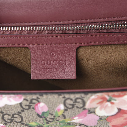 Gucci GG Supreme Monogram Blooms Medium Padlock Shoulder Bag Beige Multicolor Dry Rose 6 of 13