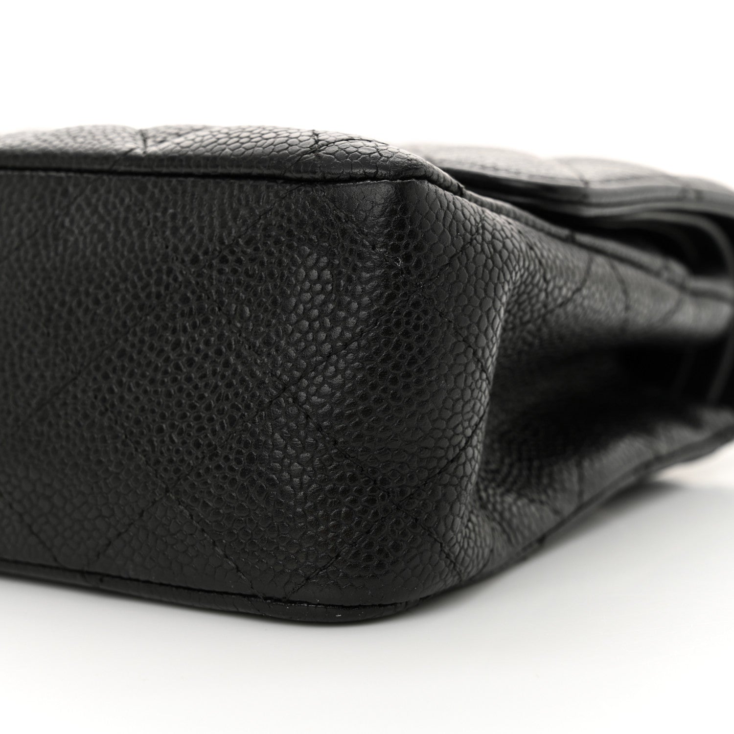 Chanel Caviar Quilted Medium Double Flap Black 9 of 15