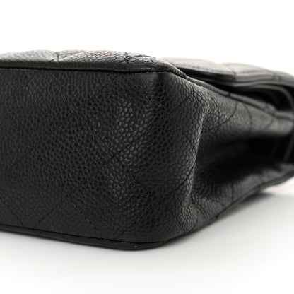 Chanel Caviar Quilted Medium Double Flap Black 9 of 15