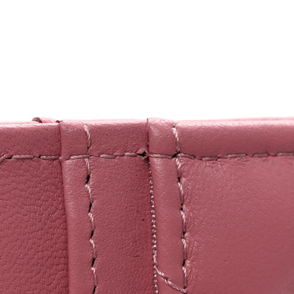 Chanel Lambskin Quilted Crystal Star Card Holder Pink 10 of 10