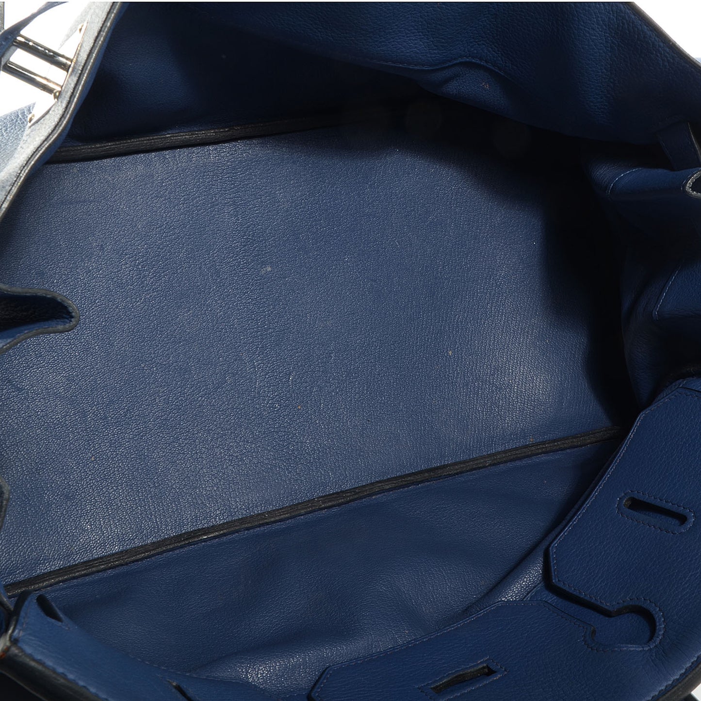 Taurillon Clemence JPG Birkin 42 Bleu Brighton