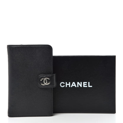 Chanel Caviar Sevruga Large Zip Pocket Wallet Black 11 of 11