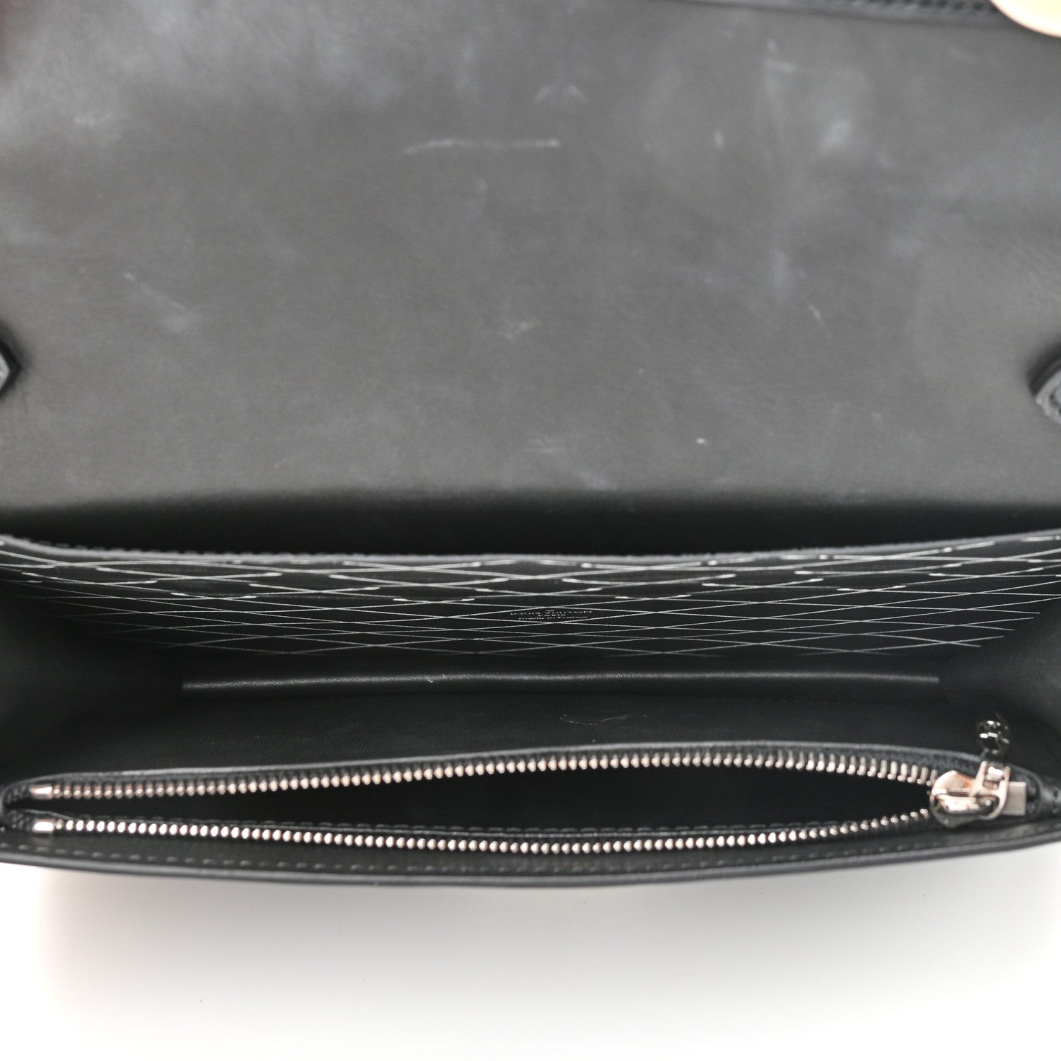 Louis Vuitton Epi Trunk Chain Wallet Black 5 of 11