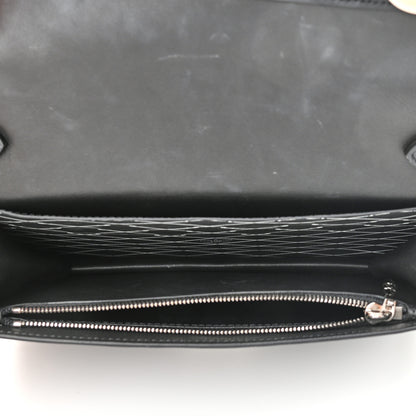 Louis Vuitton Epi Trunk Chain Wallet Black 5 of 11