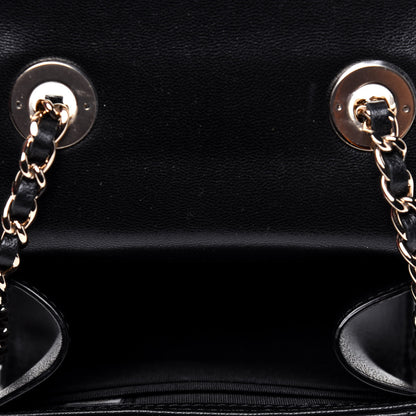 Chanel Lambskin Quilted Mini Trendy CC Chain Wallet Black 5 of 14