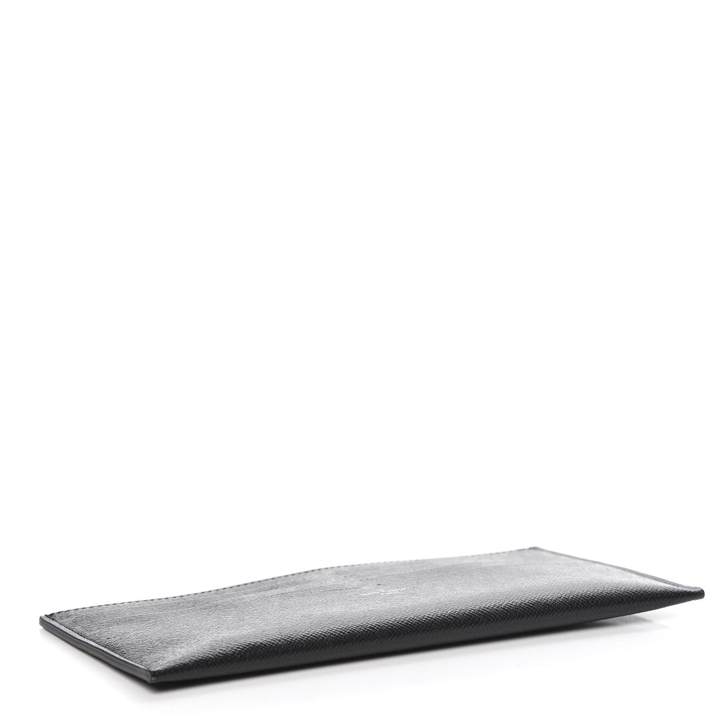 Calfskin Felicie Chain Wallet Card Holder Insert Black