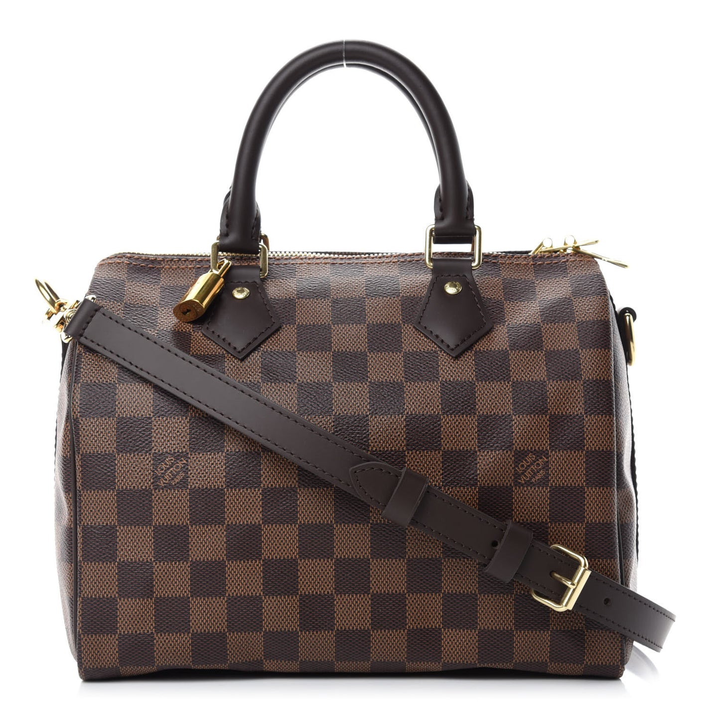 Damier Ebene Speedy Bandouliere 25