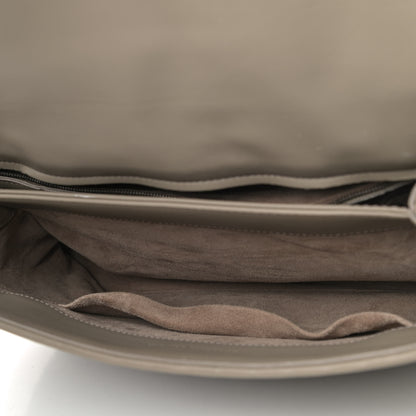 Bottega Veneta Nappa Intrecciato Large Olimpia Bag Steel 4 of 4