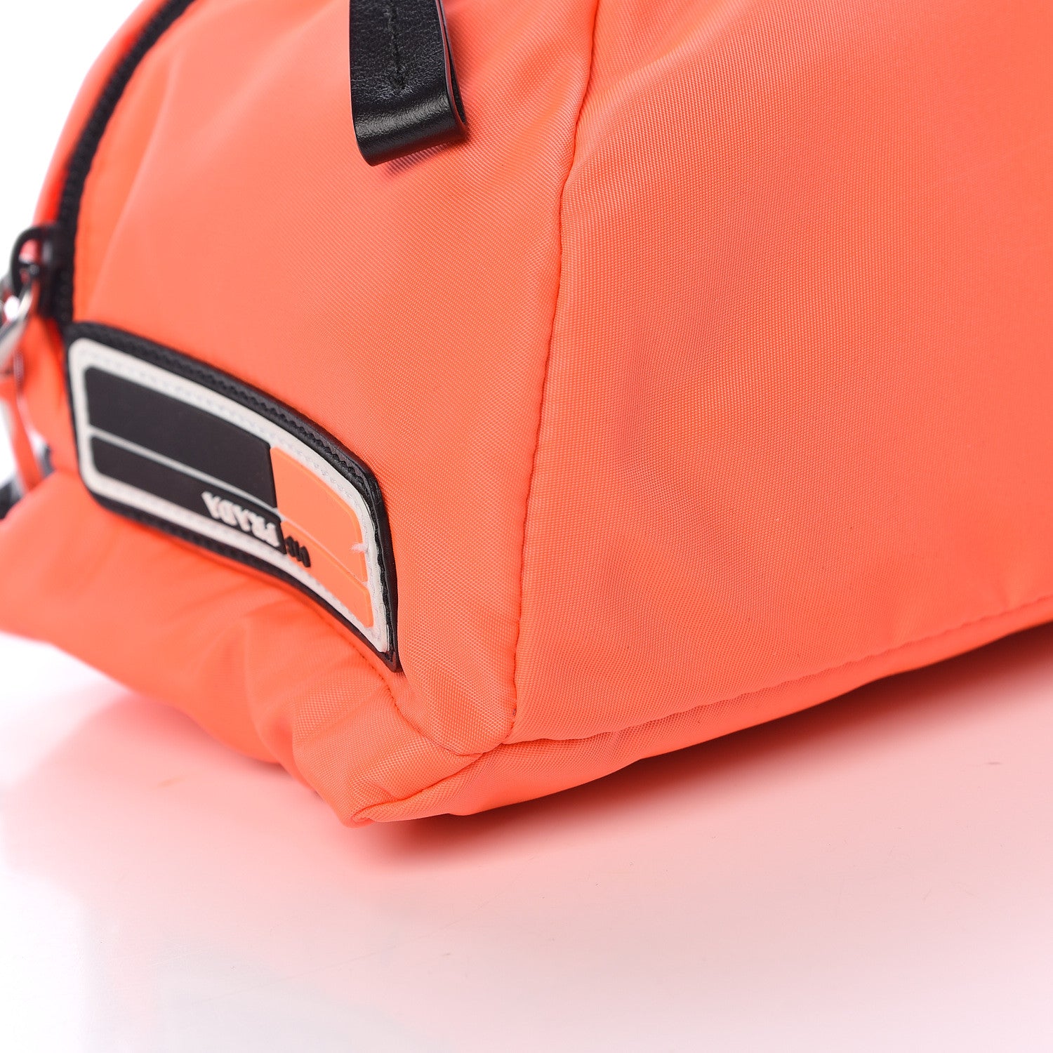 Prada Nylon Montagna Belt Bag Arancio Fluo 5 of 11