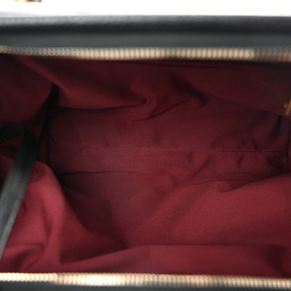 Chanel Shiny Caviar Quilted Large Bowling Bag Black 5 of 10