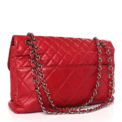 Chanel Calfskin Quilted In the Business Flap Bag Red 3 of 11