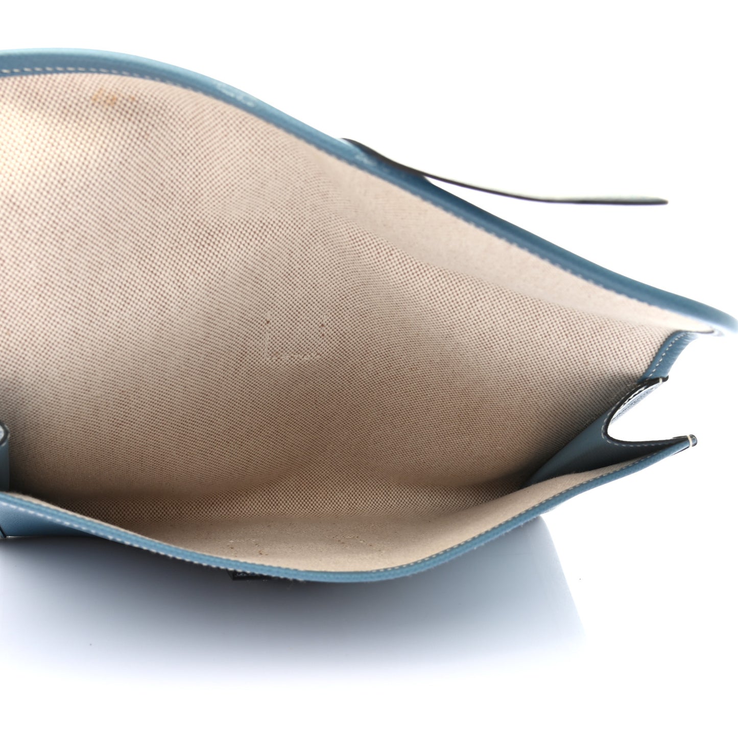Epsom Jige PM Clutch Blue Jean