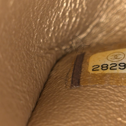 Chanel Crocodile Python Calfskin Embossed Small Boy Flap Black Gold 7 of 12