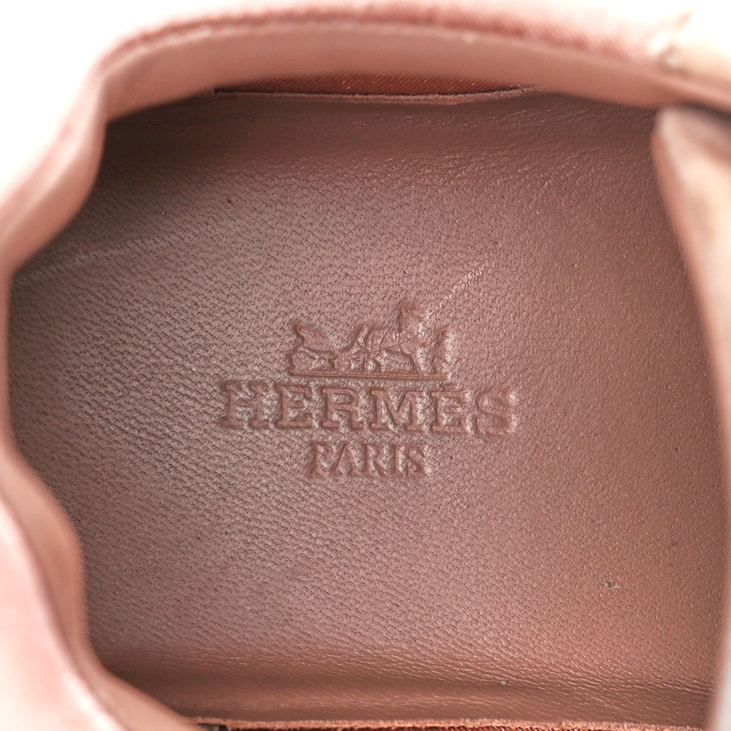 Hermes Sport Goatskin Suede Goatskin Bouncing Sneakers 38 Rose Porcelaine 7 of 8