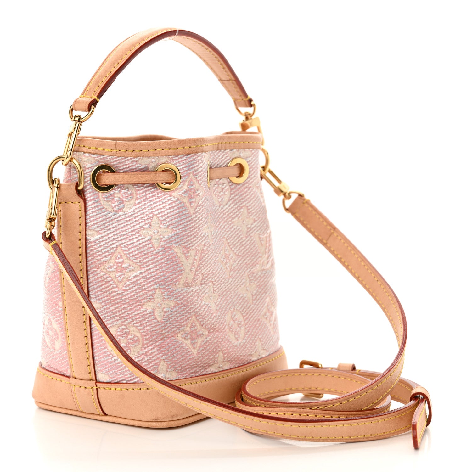 Louis Vuitton Monoglam Nano Noe Rose 3 of 11