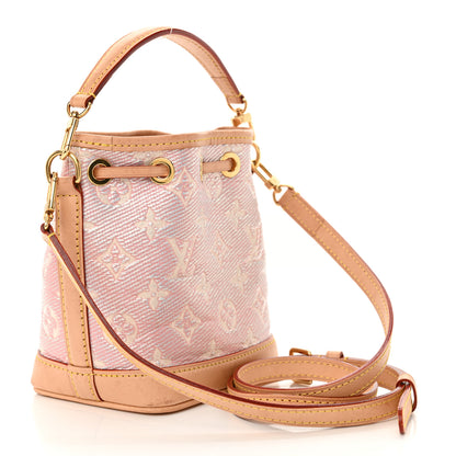 Louis Vuitton Monoglam Nano Noe Rose 3 of 11