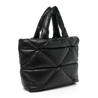 Prada Nappa Padded System Tote Bag Black 2 of 7