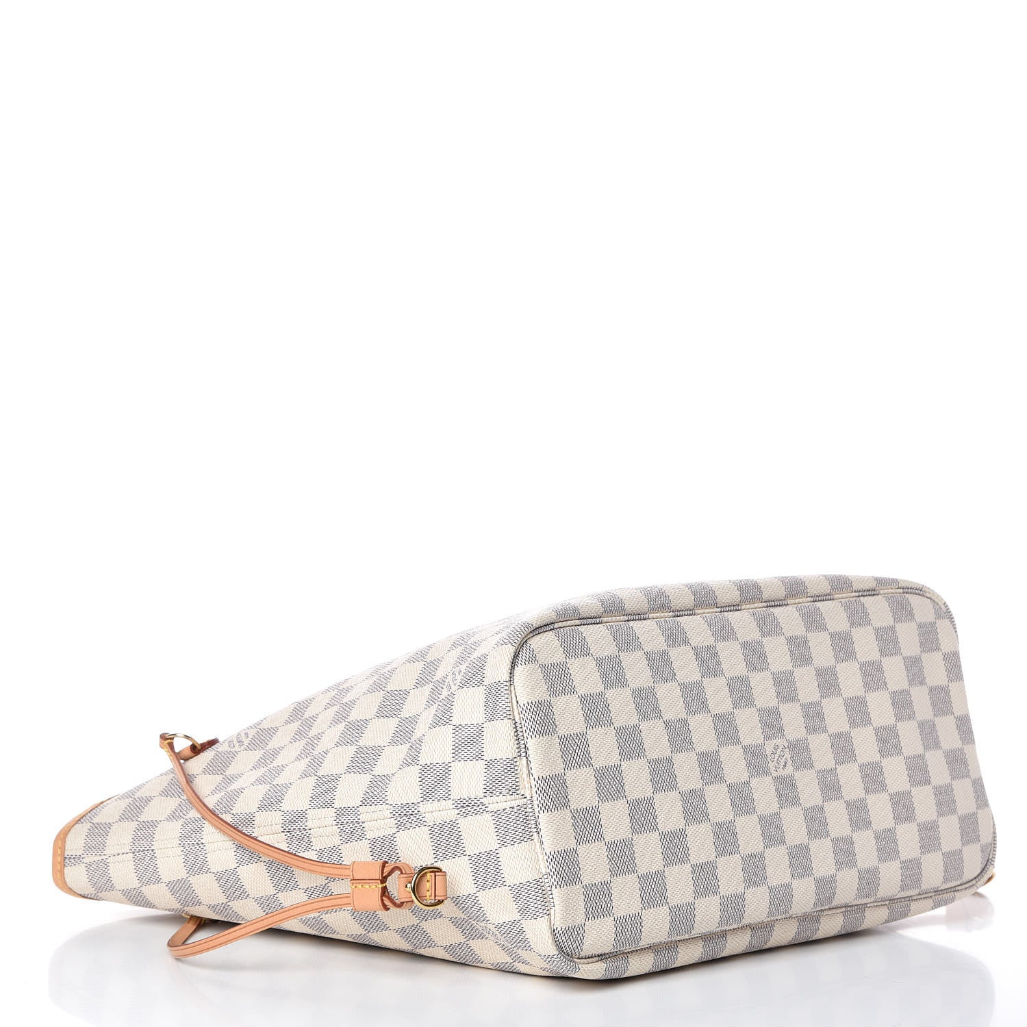 Louis Vuitton Damier Azur Neo Neverfull MM Rose Ballerine 4 of 11