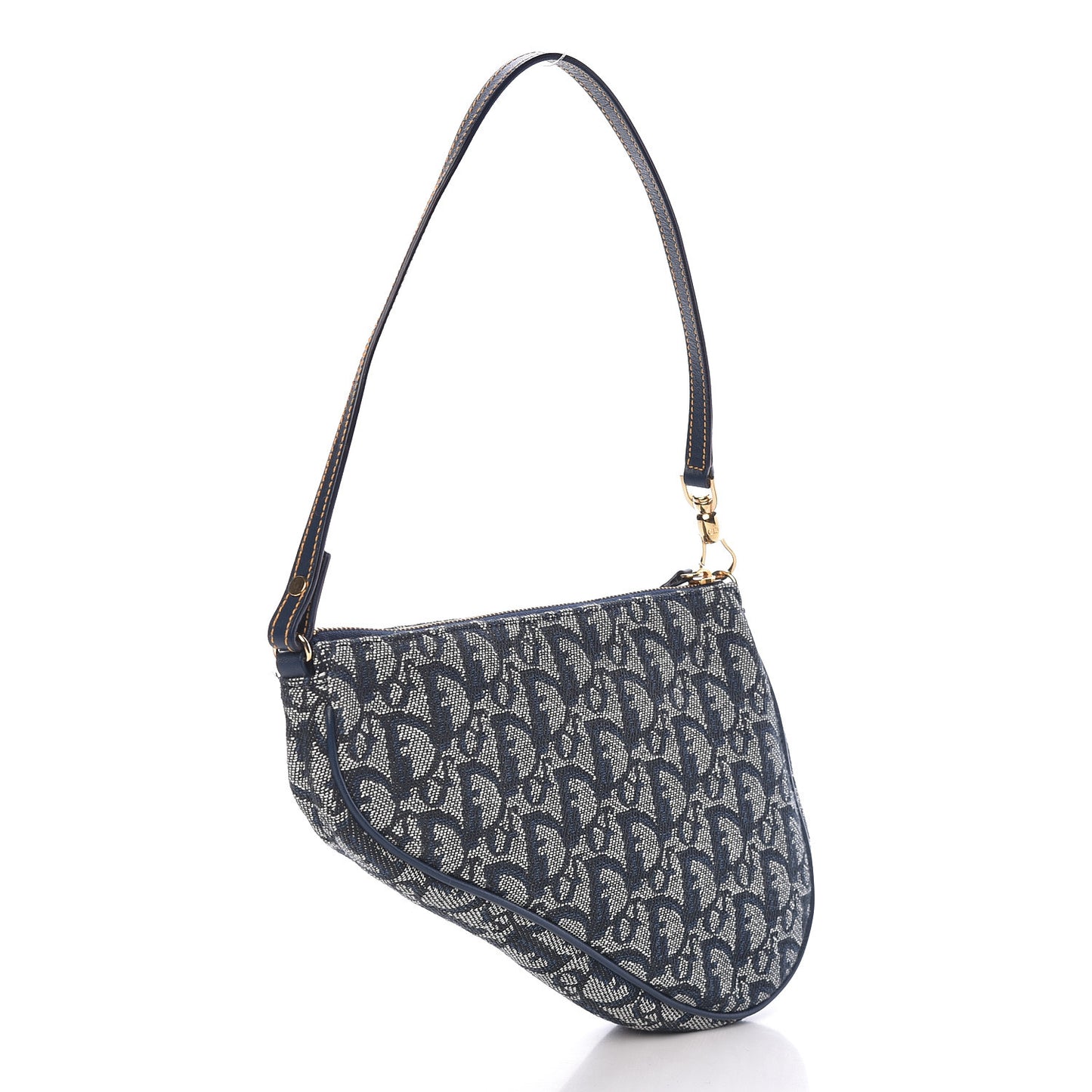 Monogram Mini Saddle Pochette Navy