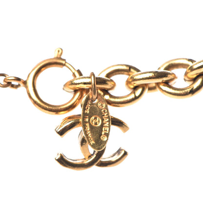 Chanel Pearl Knot Chain Necklace Gold 4 of 6