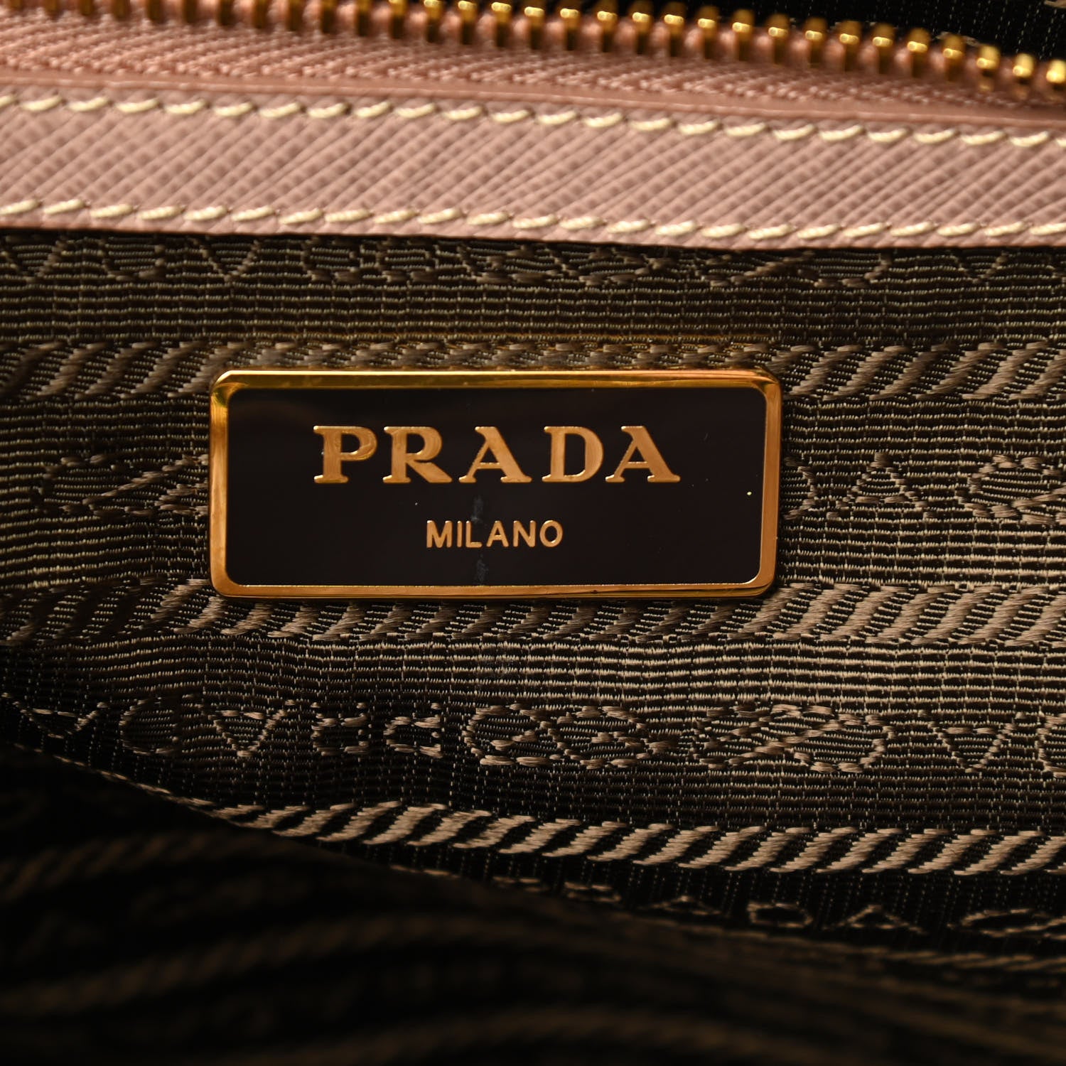 Prada Saffiano Small Galleria Double Zip Tote Cammeo 7 of 21