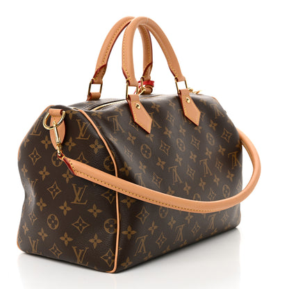 Louis Vuitton Monogram Speedy Soft Crafty 30 3 of 9