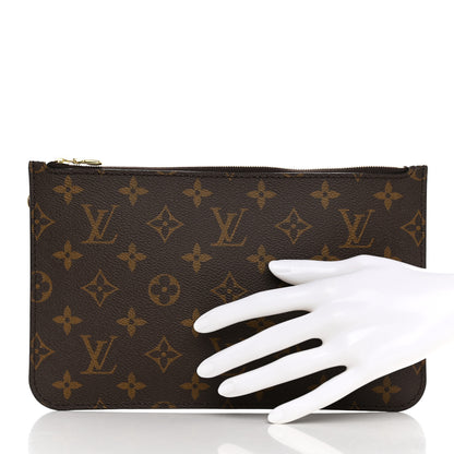 Louis Vuitton Monogram Neverfull MM GM Pochette 2 of 7