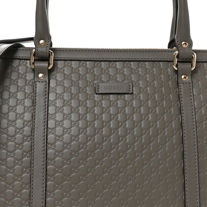 Gucci Soft Microguccissima Small Zippered Satchel Loess 15 of 18