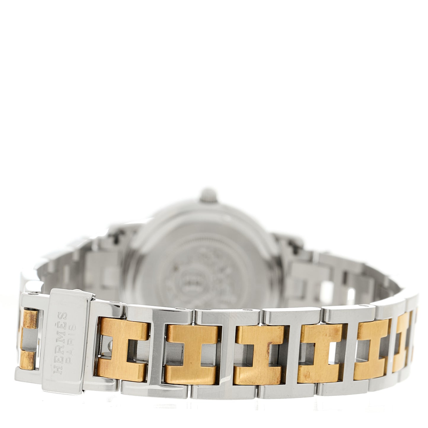Stainless Steel 24mm Clipper Quartz Watch Gold