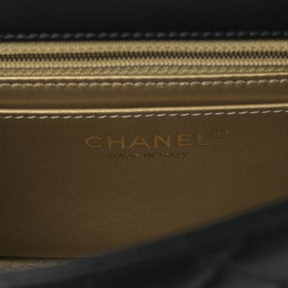 Chanel Lambskin Quilted Mini Pearl Crush Flap Black 11 of 17