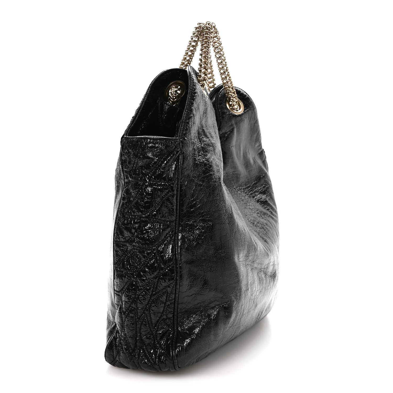 Chanel Vinyl Rodeo Bag Black 3 of 10