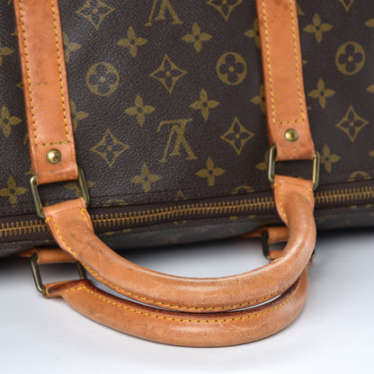Louis Vuitton Monogram Keepall Bandouliere 60 11 of 16