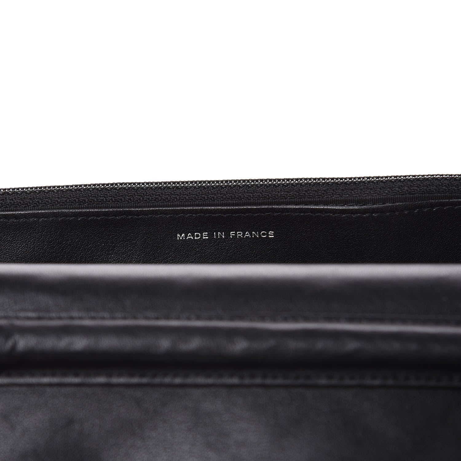 Chanel Patent Quilted Brilliant Wallet On Chain WOC Black 9 of 10