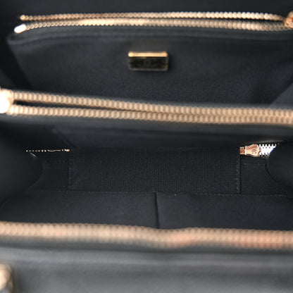 Chanel Caviar Quilted Vanity Case Black 6 of 12