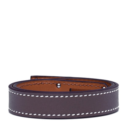 Hermes Swift Kelly Double Tour Bracelet T3 Etoupe 2 of 6